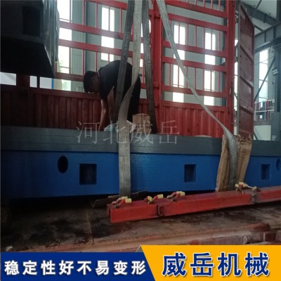 做工精细铸铁平台  人工研磨 测量精准  焊接测量试验台  出口贸易图2