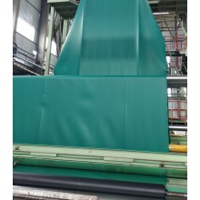 垃圾填埋场覆盖用1.5mm厚hdpe黑绿双色土工膜
