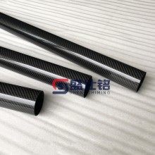 盛仕铭厂家供应多规格3K碳纤维管 加工高强度抗压耐磨碳纤管
