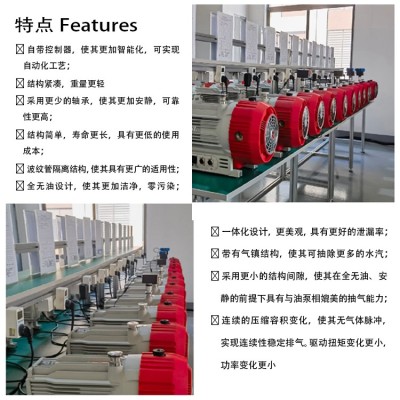 适用于半导体和制药应用的无油滚动真空泵TXSL系列图5