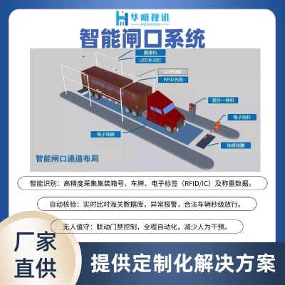货场集装箱智能闸口系统 助力港口物流高效运输图2