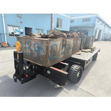 8吨电动平板拖车 自走式工具拖车