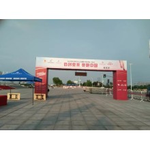 西安桁架门头 西安桁架标准展位 西安桁架特装 西安喷绘桁架搭建 西安仟玺广告