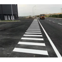 苏州工厂画人行道线、苏州小区道路画线