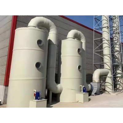 喷淋净化塔 结构简单可靠 净化效率高 长期运行成本省图2