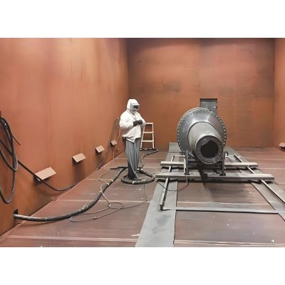 全自动喷砂房异形尺寸支持定制图2