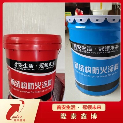 国标产品膨胀型钢结构防火涂料 隆泰鑫博生产厂家售后无忧图2