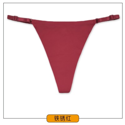 欧美跨境亚马逊外贸丁字裤无痕内裤女式速干低腰性感丁字裤批发图3