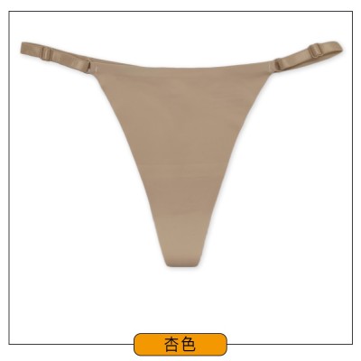 欧美跨境亚马逊外贸丁字裤无痕内裤女式速干低腰性感丁字裤批发图5