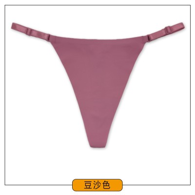 欧美跨境亚马逊外贸丁字裤无痕内裤女式速干低腰性感丁字裤批发图6