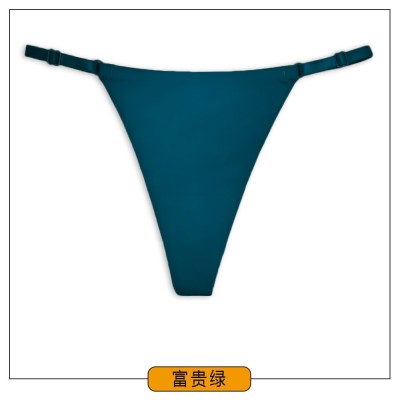 欧美跨境亚马逊外贸丁字裤无痕内裤女式速干低腰性感丁字裤批发图7