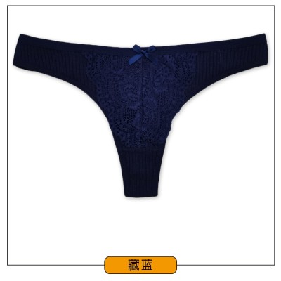 现货外贸女士丁字裤 螺纹棉性感时尚低腰内裤女 跨境temu批发货源图6