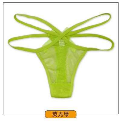 云梦妮女士内裤 性感女士纯色蕾丝丁字裤 跨境外贸厂家批发货源图6