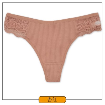 跨境ebay丁字裤批发货源女式内裤 外贸女士螺纹性感丁字裤批发图4
