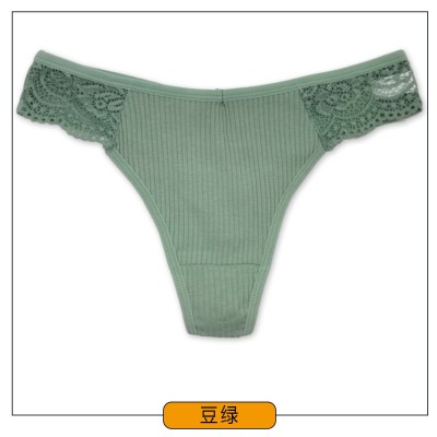 跨境ebay丁字裤批发货源女式内裤 外贸女士螺纹性感丁字裤批发图7