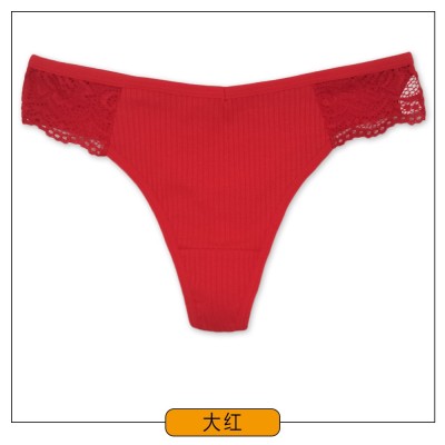 跨境ebay丁字裤批发货源女式内裤 外贸女士螺纹性感丁字裤批发图5