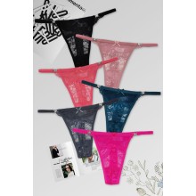 云梦妮外贸女式丁字裤性感蕾丝金属短裤跨境电商货源厂家现货批发