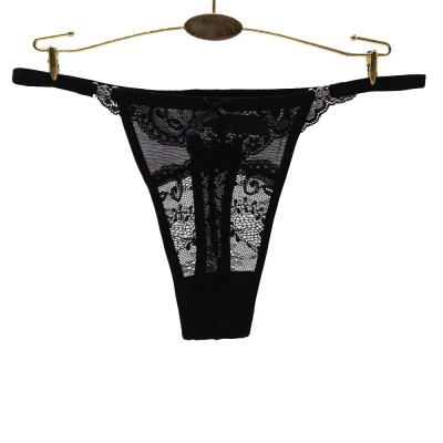 云梦妮外贸女式丁字裤性感蕾丝金属短裤跨境电商货源厂家现货批发图2