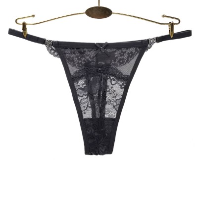 云梦妮外贸女式丁字裤性感蕾丝金属短裤跨境电商货源厂家现货批发图7