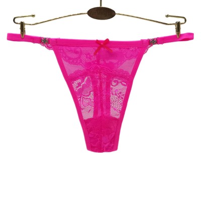 云梦妮外贸女式丁字裤性感蕾丝金属短裤跨境电商货源厂家现货批发图5