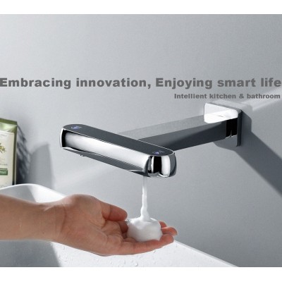 商务写字楼多功能龙头泡沫给皂液器洗手出皂一体机图2