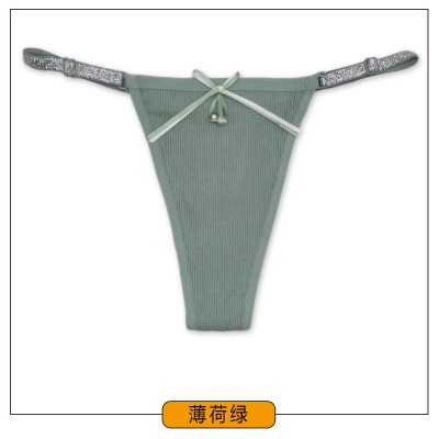 云梦妮女式内裤螺纹棉丁字裤外贸亚马逊eBay货源内裤厂家现货批发图7