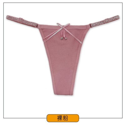 云梦妮女式内裤螺纹棉丁字裤外贸亚马逊eBay货源内裤厂家现货批发图6