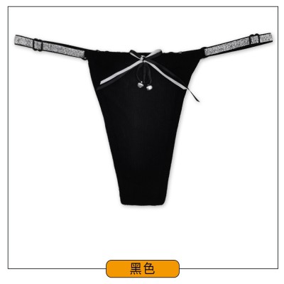 云梦妮女式内裤螺纹棉丁字裤外贸亚马逊eBay货源内裤厂家现货批发图3