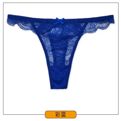 跨境希音新款丁字裤性感蕾丝镂空低腰女士内裤云梦妮内裤图4