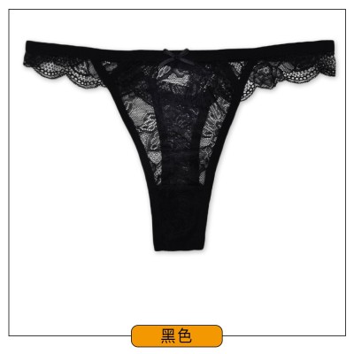 跨境希音新款丁字裤性感蕾丝镂空低腰女士内裤云梦妮内裤图7