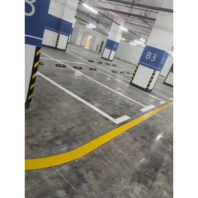 常熟停车场汽车位划线、工厂停车区画线、厂区装卸货车位划线图4