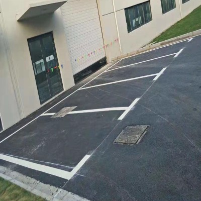 常熟停车场汽车位划线、工厂停车区画线、厂区装卸货车位划线图5