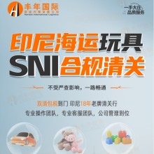 玩具出口印尼物流海运门到门专线高效便捷助