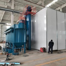 免挖地坑无基础喷砂房快速安装低耗环保