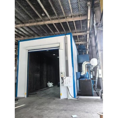 免挖地坑无基础喷砂房快速安装低耗环保图2