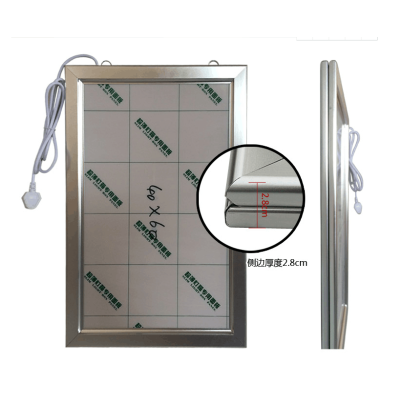 西安卡布灯箱定做 西安无边卡布灯箱 西安UV软膜灯箱 西安超薄灯箱 西安点餐灯箱定制图5
