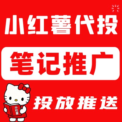 小红书推流代投小红薯推广笔记投放作品小红书运营推广推送图1