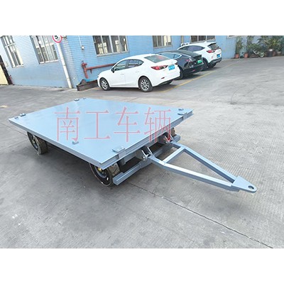 3吨小型牵引平板拖车 全挂车图1