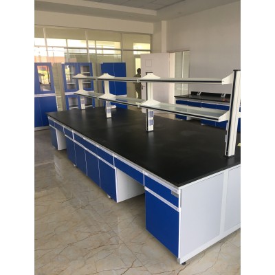 实验室家具生产厂商、钢木化验室操作台、全钢实验台柜库尔勒市、轮台县、尉犁县图1