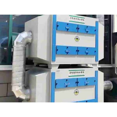 山东泰安环保废气处理 活性炭吸附箱高效除尘图5