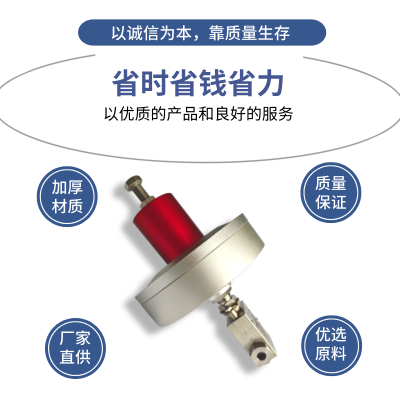 超高压气控针阀直角型螺纹连接精准控制卡套针型阀40000PSI不锈钢图1