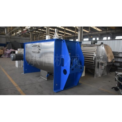 卧式螺带混合机中药蜂花粉搅拌混合设备图3