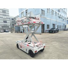 1吨电动升降工具拖车 液压升降车