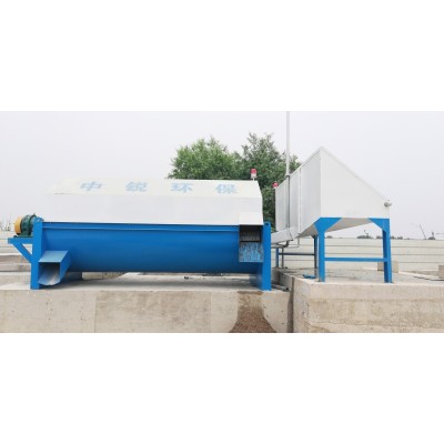 混凝土回收设备 搅拌站滚筒砂石分离机 高效的筛分能力图3