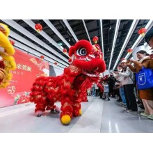 开业舞狮 + 开业锣鼓 + 梅花桩舞狮齐鸣！西安丰金锐为您解锁开门红密码