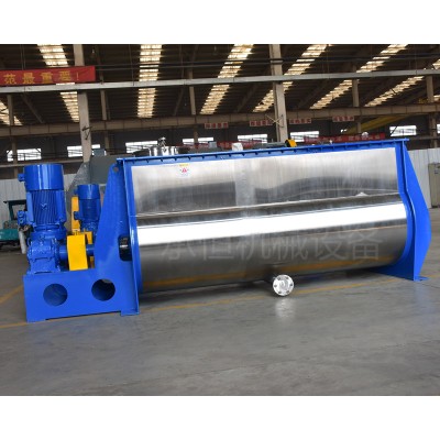 化工硅藻泥搅拌混合设备双轴桨叶无重力混合机图2