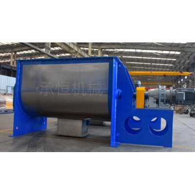 超细竹炭粉粉末搅拌混合设备卧式螺带混合机图2