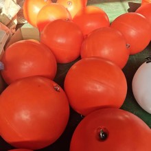 江门海边警示浮球 60公分环海水上标识浮球