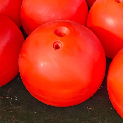 江门海边警示浮球 60公分环海水上标识浮球图2