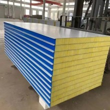 彩钢岩棉净化板定制环保材质高效净化板